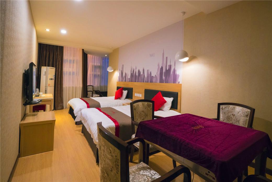 Thank Inn Chain Hotel Sichuan Guangan Wusheng County Hongwu Avenue מראה חיצוני תמונה
